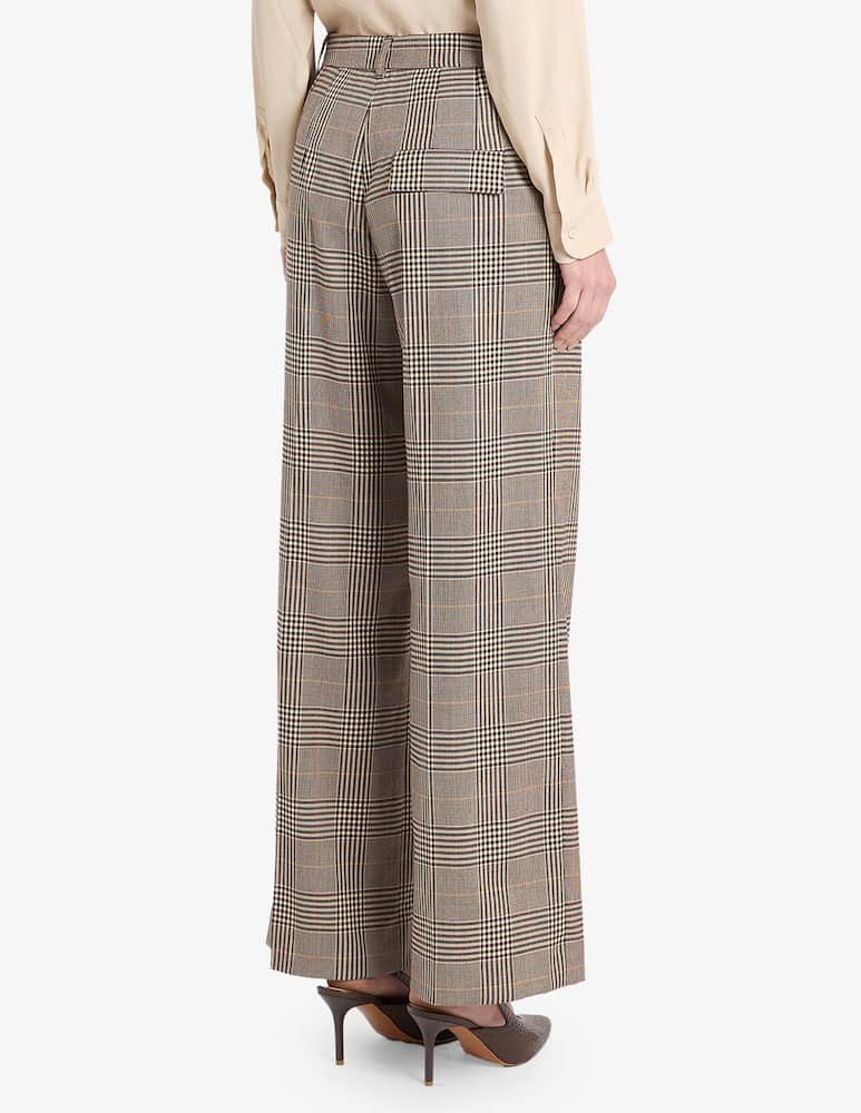 Marella Pantaloni check a gamba ampia - immagine 2 Marella Pantaloni check a gamba ampia - immagine 2