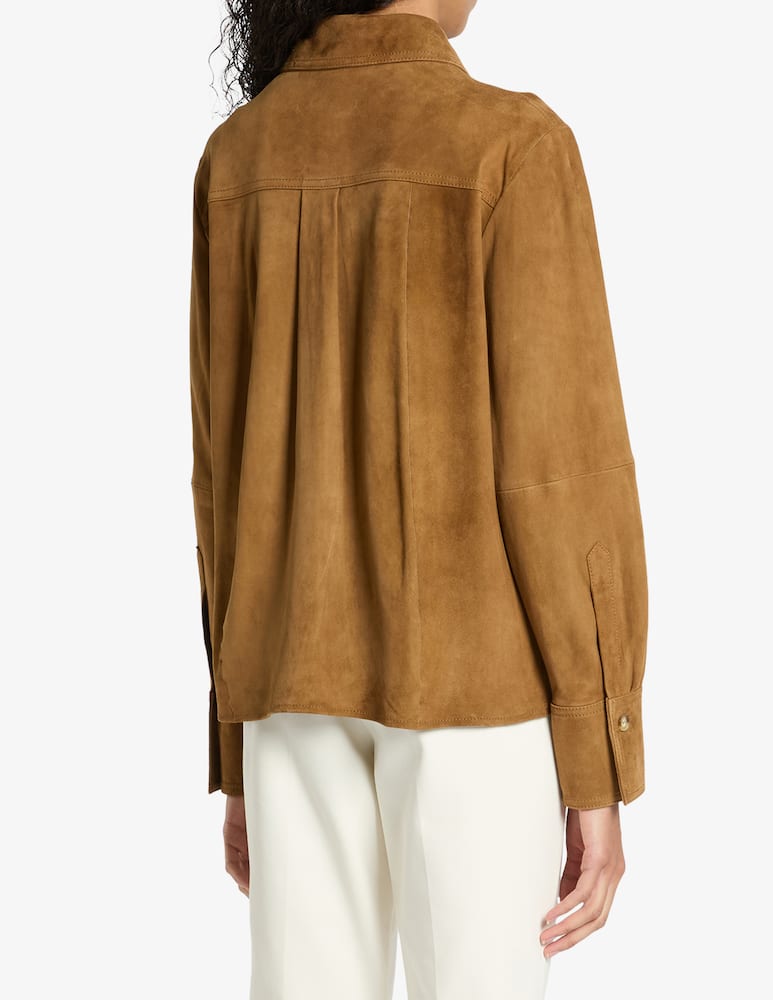 Marella Giacca camicia in suede - immagine 2 Marella Giacca camicia in suede - immagine 2