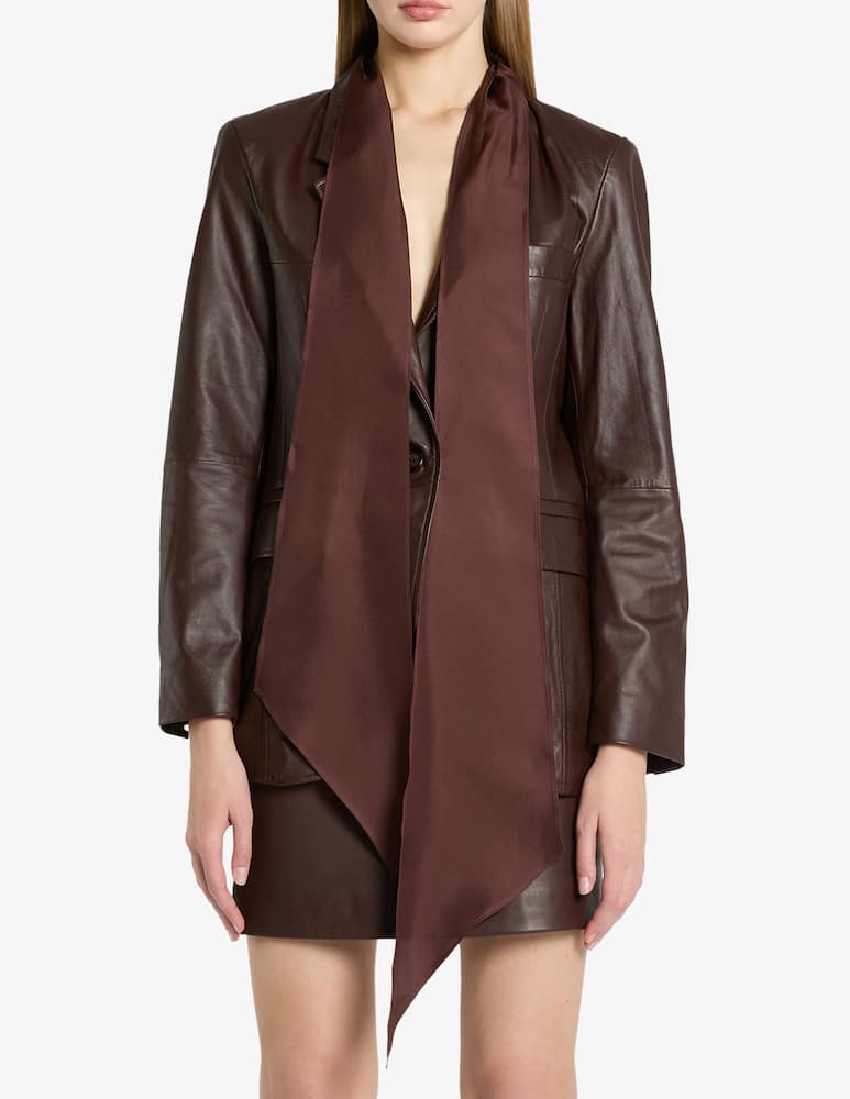 Marella Leather blazer Hero - picture 1