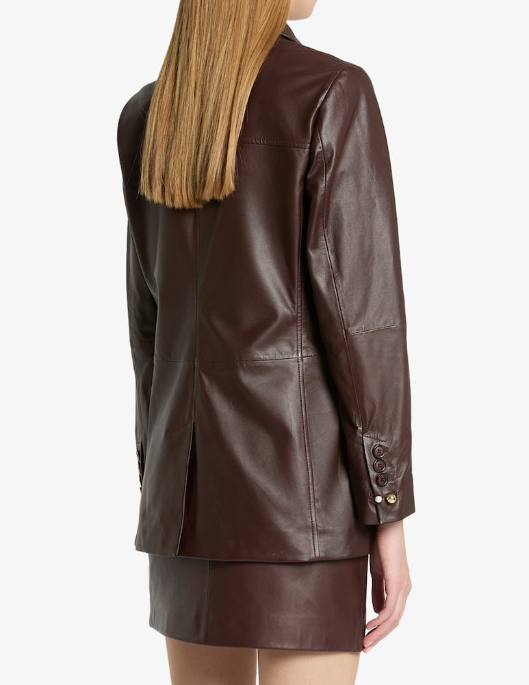 Marella Leather blazer Hero - picture 2