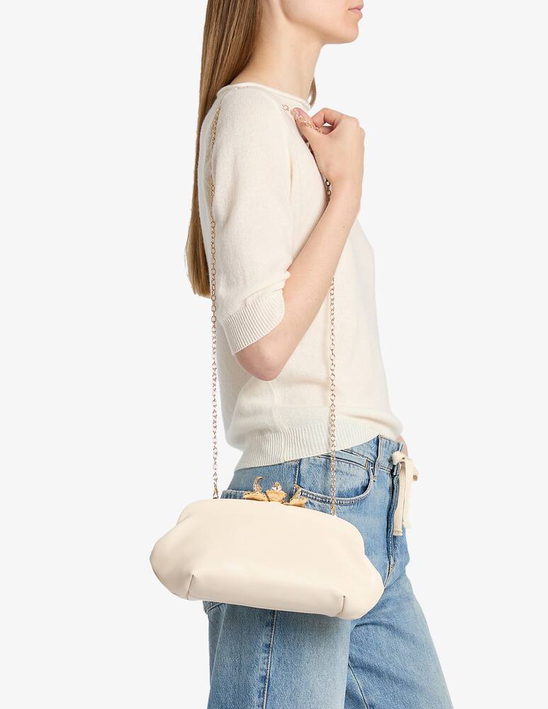 rinascente Marella Pochette con chiusura a fiore MLAABETE