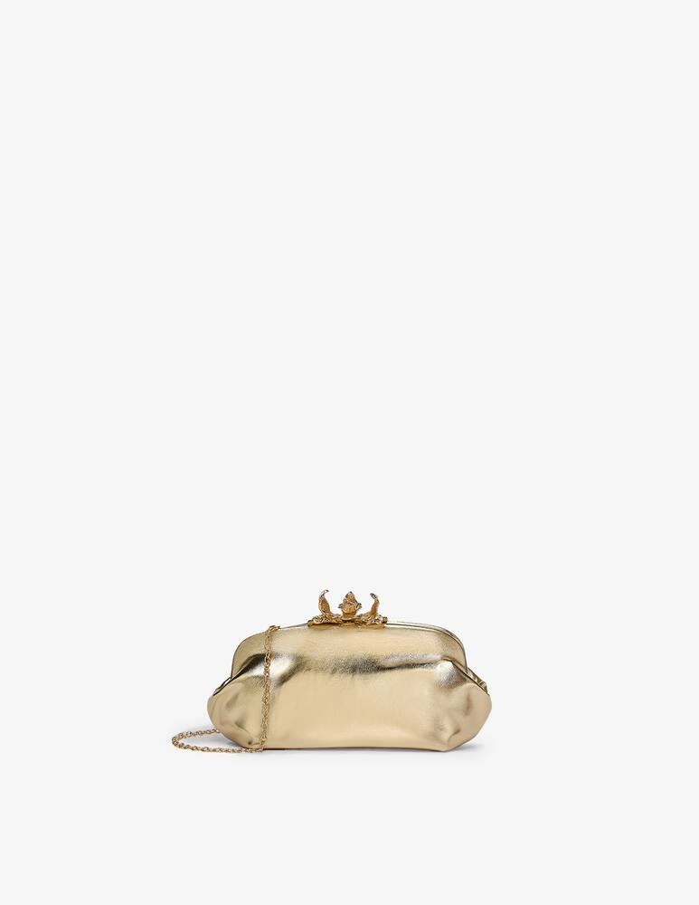rinascente Marella Clutch con chiusura a fiore MLAABETE