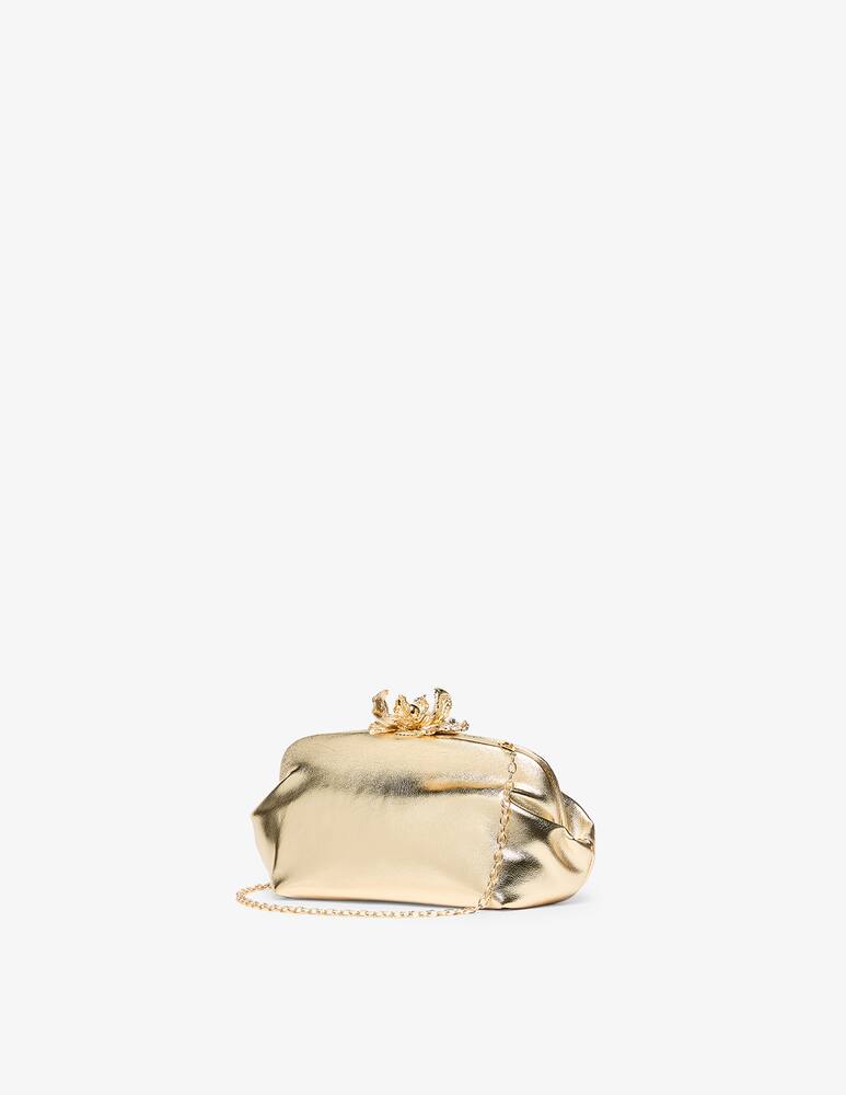 rinascente Marella Clutch con chiusura a fiore MLAABETE