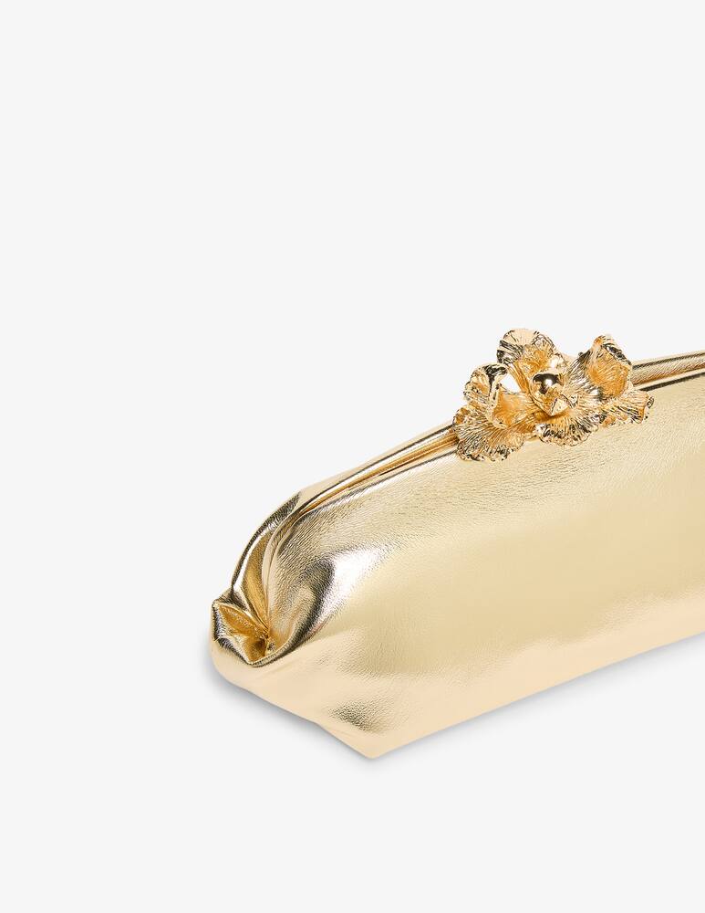 rinascente Marella Clutch con chiusura a fiore MLAABETE