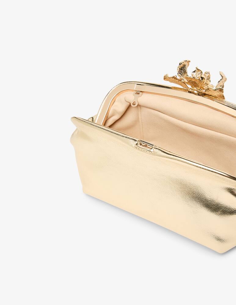 rinascente Marella Clutch con chiusura a fiore MLAABETE