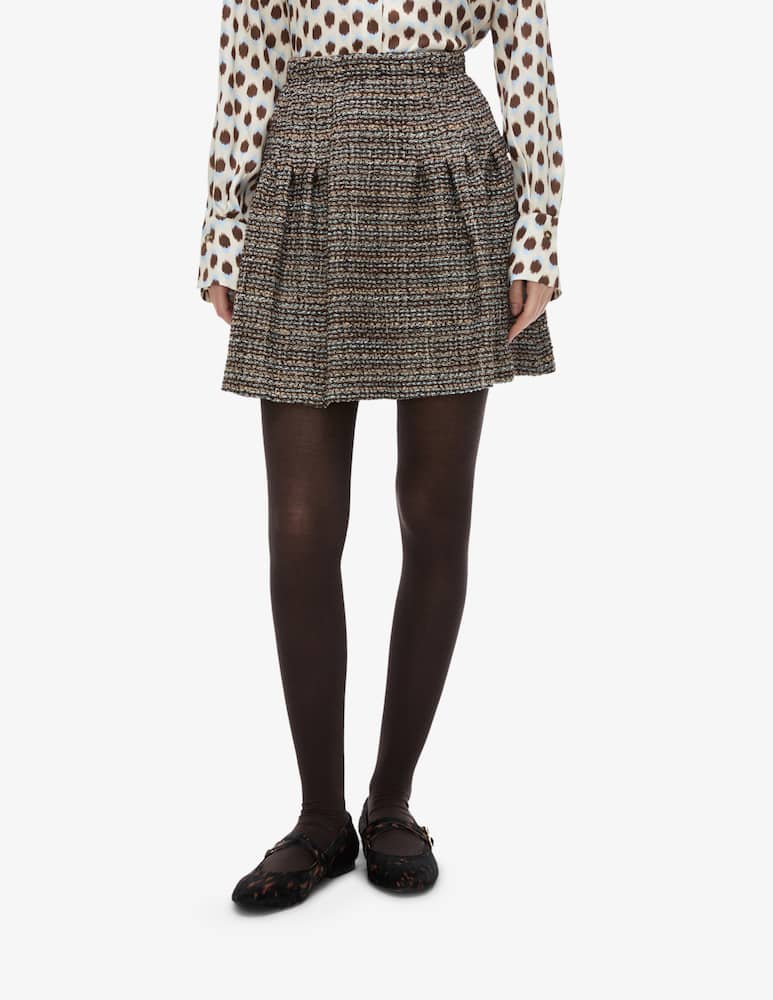 rinascente iBlues Textured mini skirt
