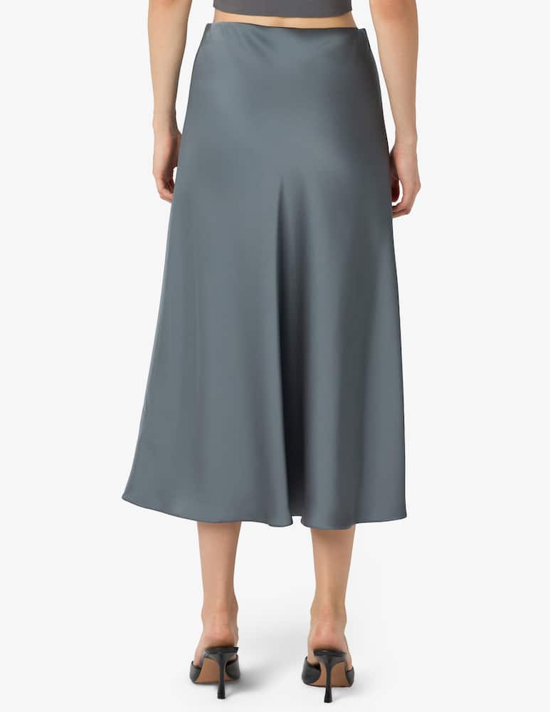 rinascente iBlues Satin midi skirt