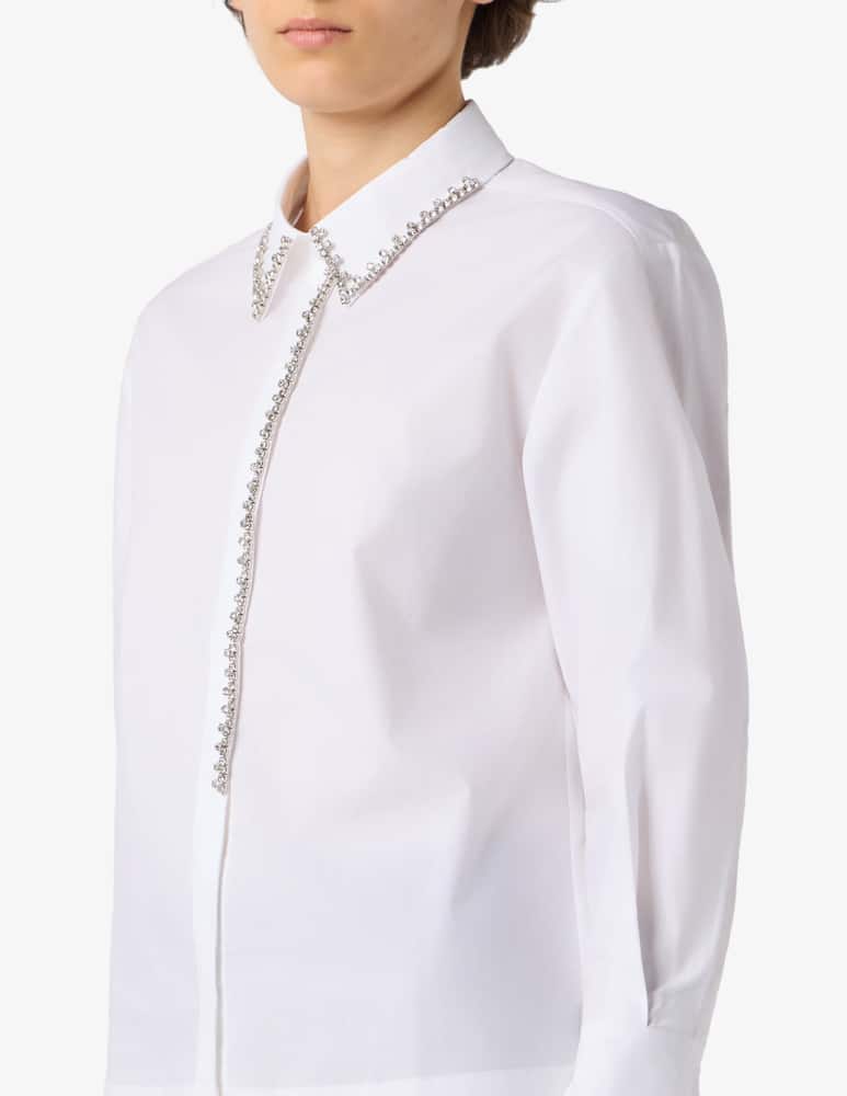 rinascente iBlues Classic pop embellished shirt