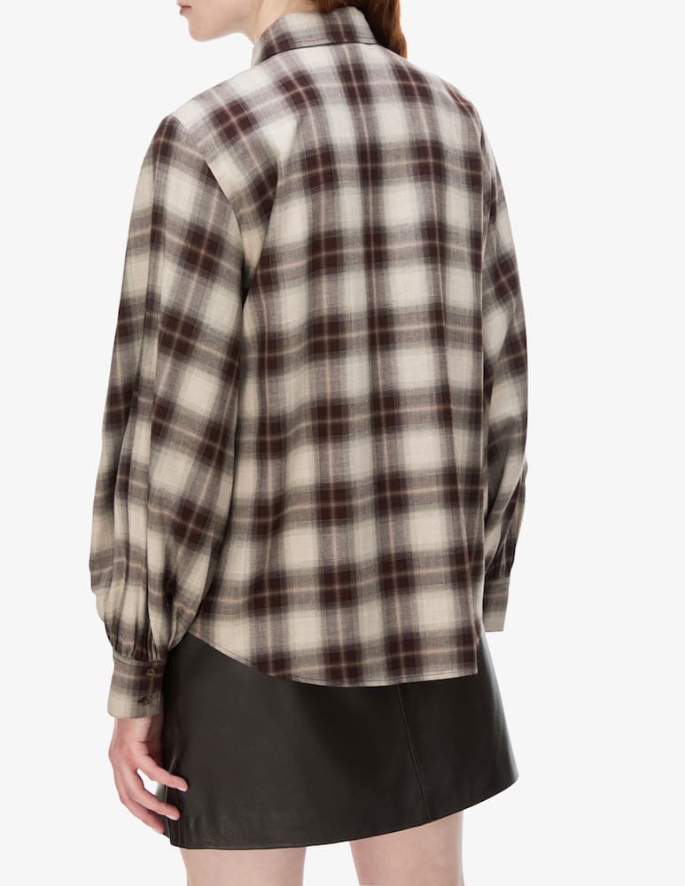 rinascente iBlues Camicia tartan con fiocco