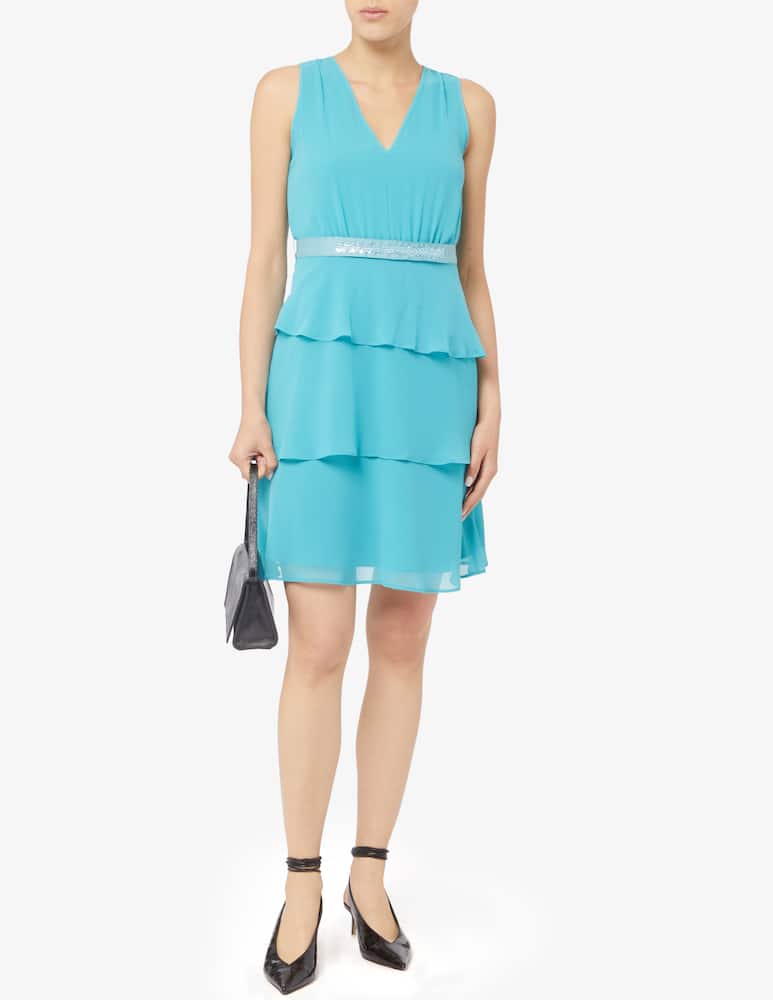 rinascente PENNYBLACK Sleeveless mini dress with flounces