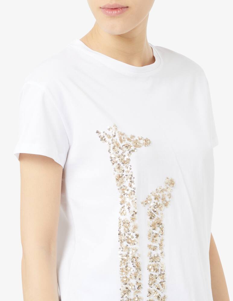 rinascente PENNYBLACK T-shirt con ricami Sedia