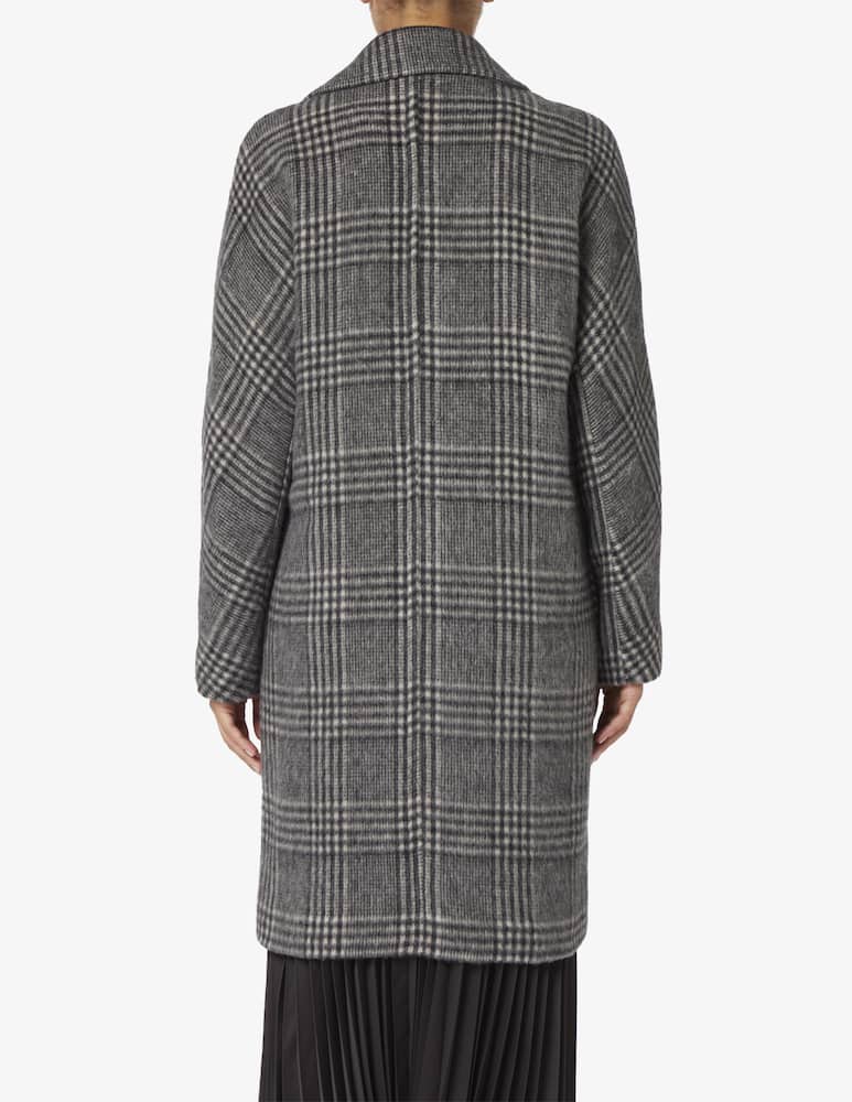 rinascente EMME Cappotto  doppiopetto a quadri