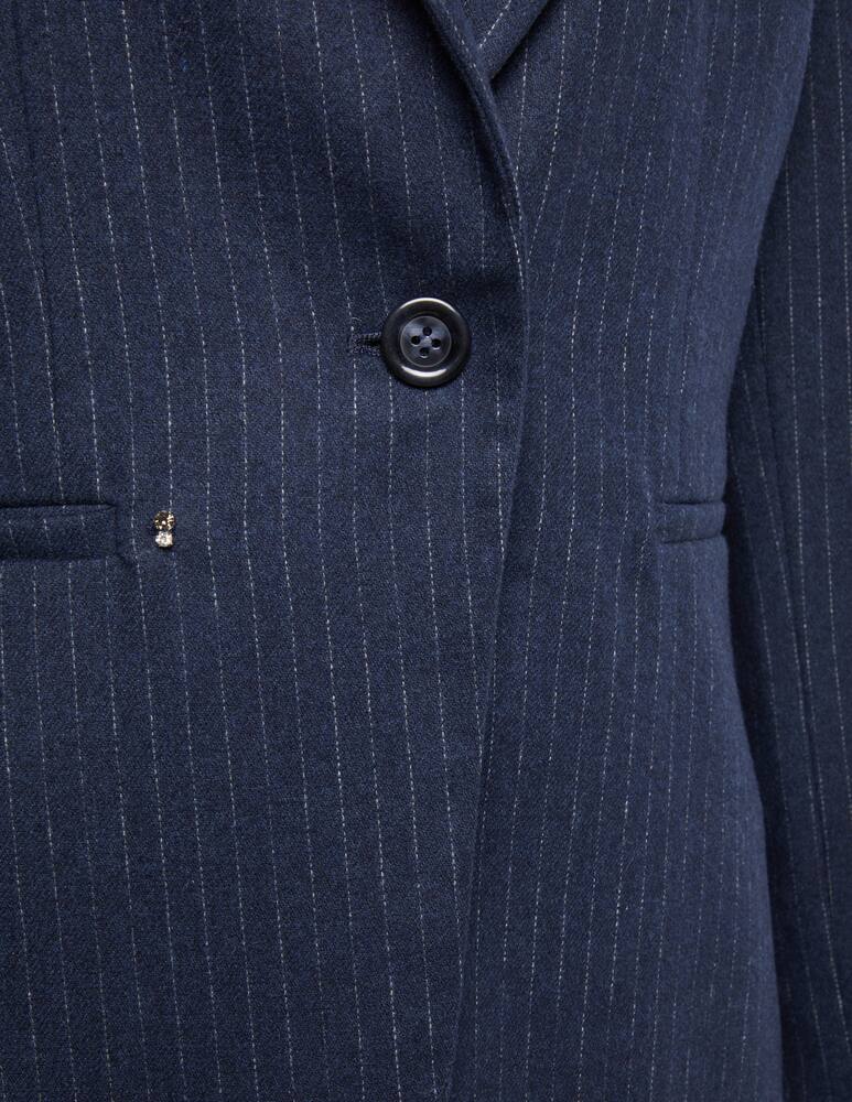 rinascente EMME Blazer 1bottone in flanel lana Torre