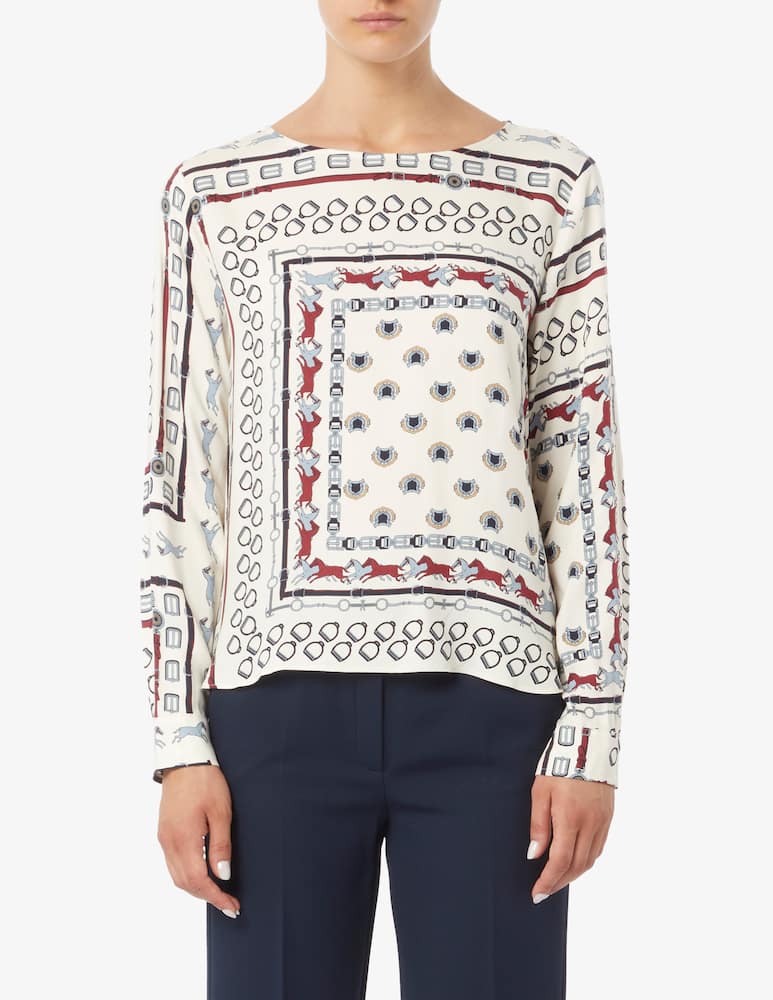 EMME Blusa in viscosa Eneide - immagine 1 EMME Blusa in viscosa Eneide - immagine 1