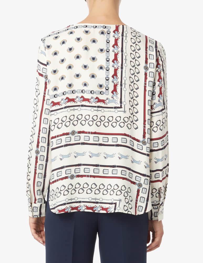 EMME Blusa in viscosa Eneide - immagine 3 EMME Blusa in viscosa Eneide - immagine 3
