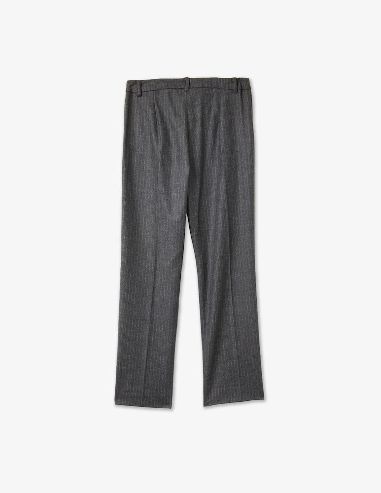 EMME Pony pinstriped straight leg trousers - picture 3 EMME Pony pinstriped straight leg trousers - picture 3