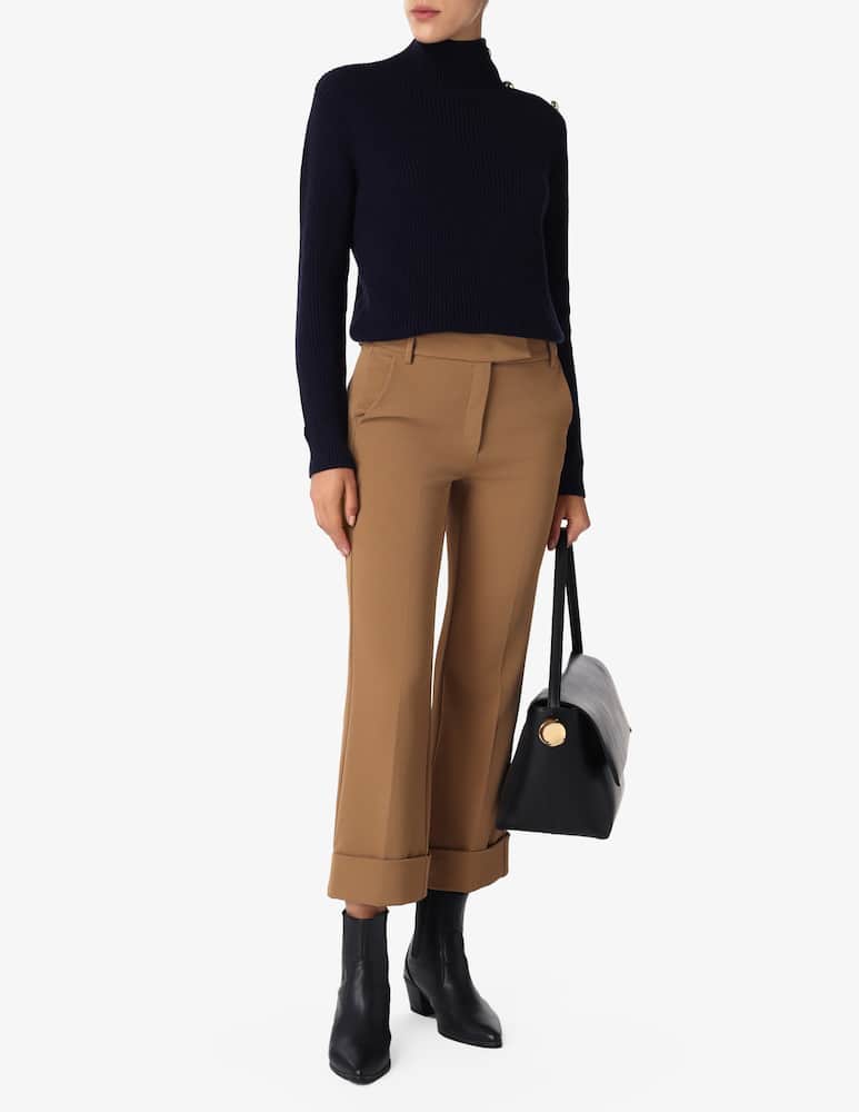 rinascente EMME Parsec trousers with cuffs