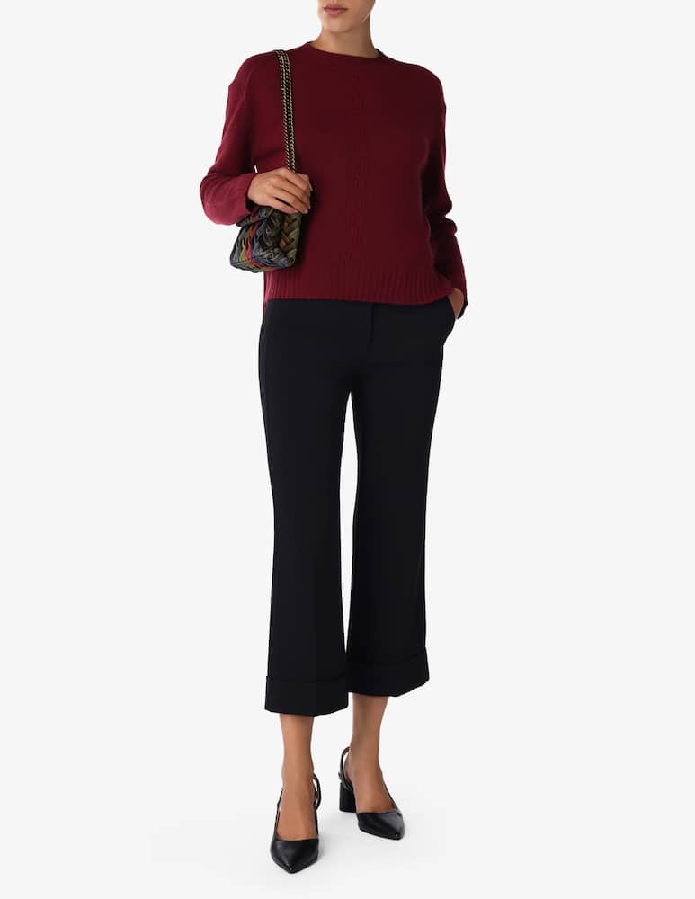 rinascente EMME Parsec trousers with cuffs