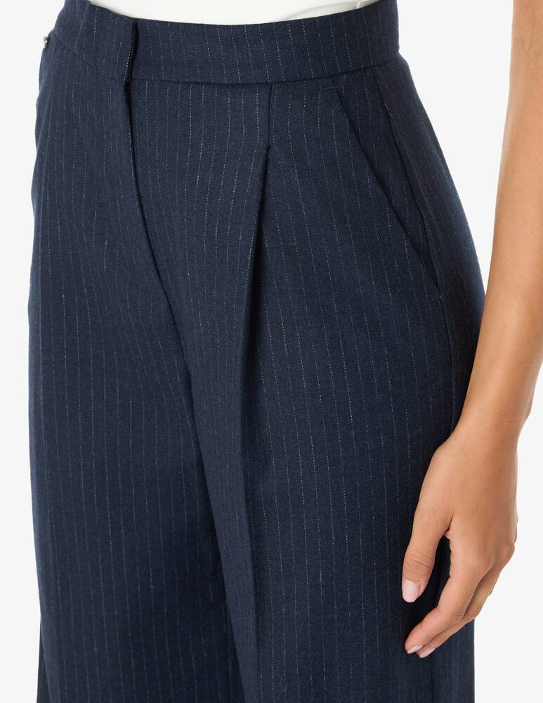 rinascente EMME Torre pinstriped palazzo trousers