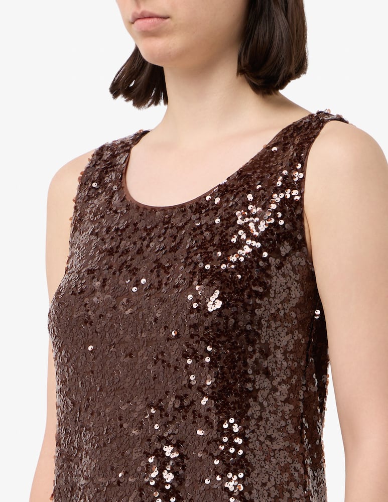 PENNYBLACK Top paillettes Semisse - immagine 4 PENNYBLACK Top paillettes Semisse - immagine 4