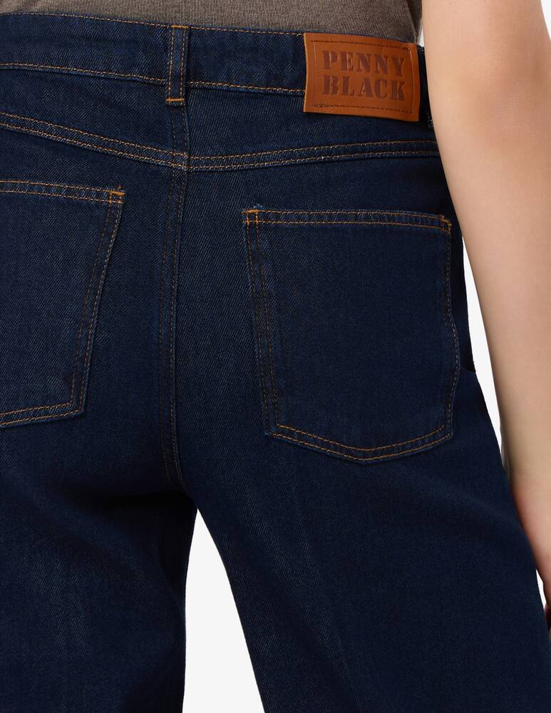 rinascente PENNYBLACK Jeans cropped a gamba larga con risvolto