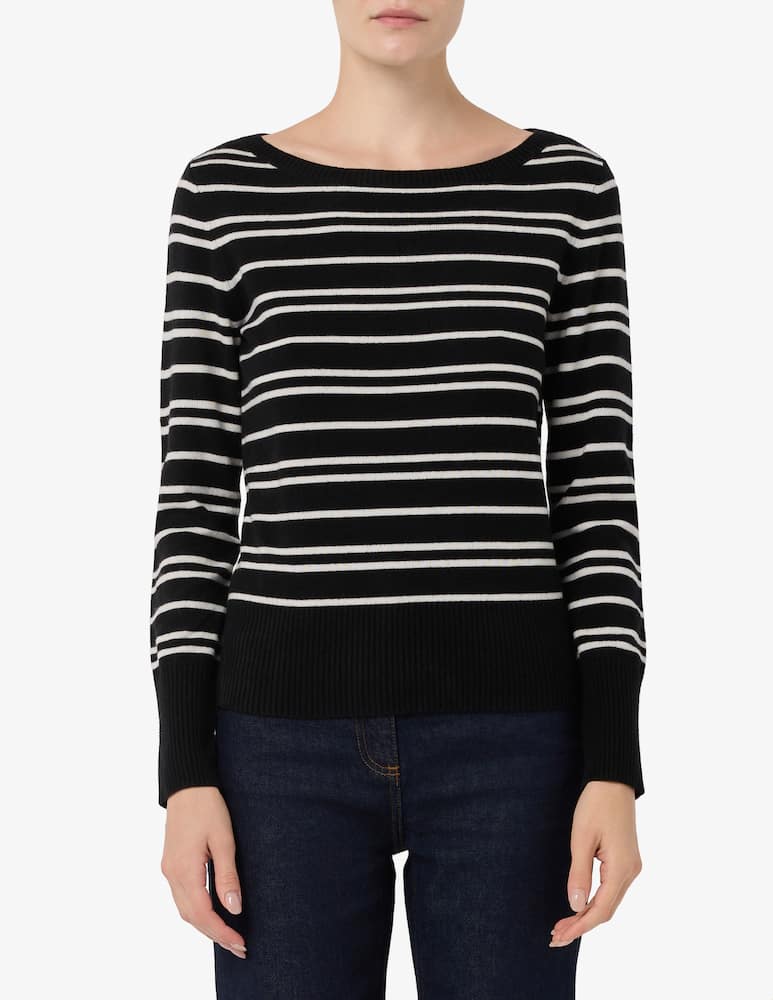 PENNYBLACK Maglione a righe in misto lana e cashmere Stima - immagine 1 PENNYBLACK Maglione a righe in misto lana e cashmere Stima - immagine 1
