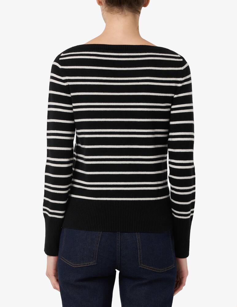PENNYBLACK Maglione a righe in misto lana e cashmere Stima - immagine 3 PENNYBLACK Maglione a righe in misto lana e cashmere Stima - immagine 3