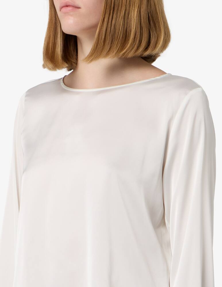 rinascente EMME Blusa raso lucido Madera