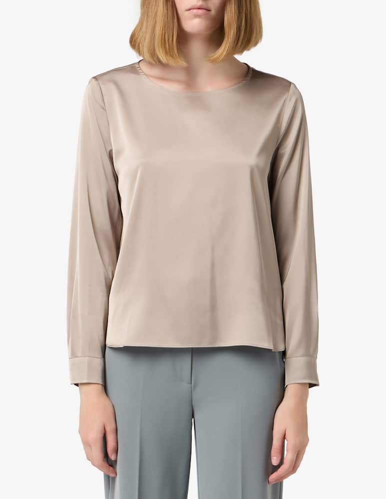 EMME Blusa rasolucido Madera - immagine 1 EMME Blusa rasolucido Madera - immagine 1