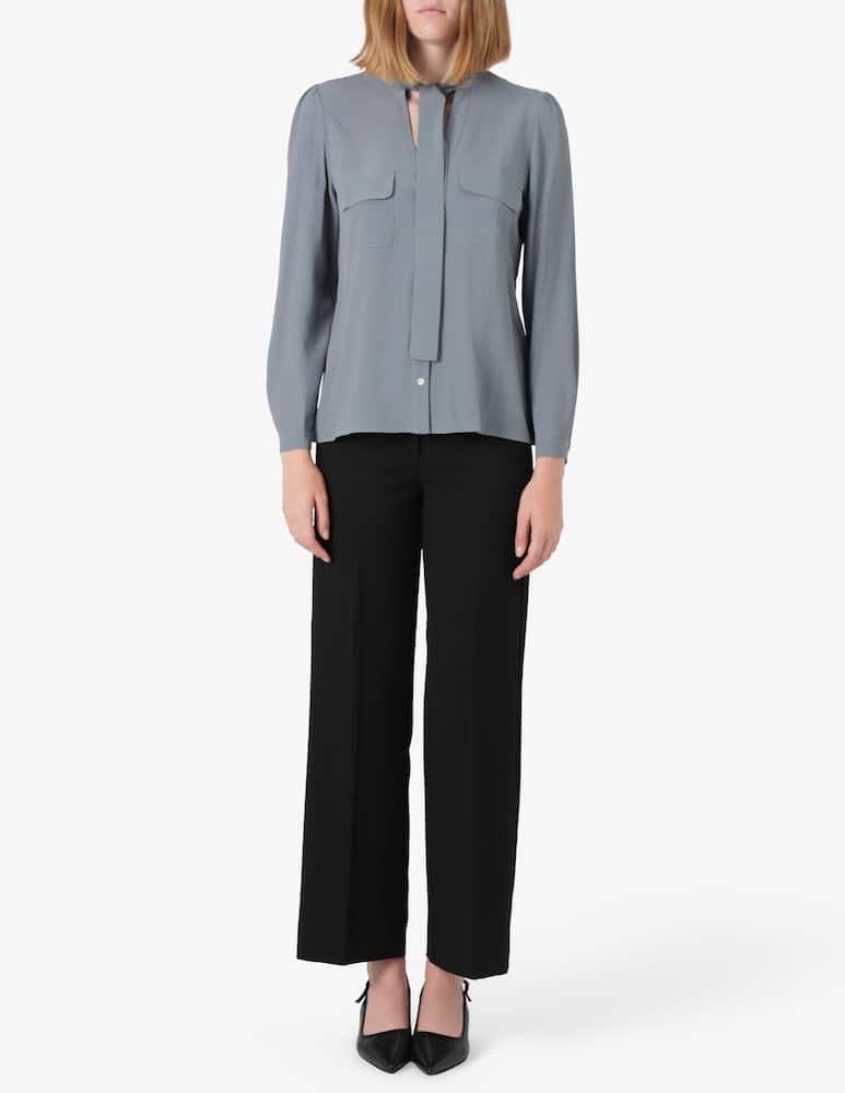 rinascente EMME Tie neck shirt
