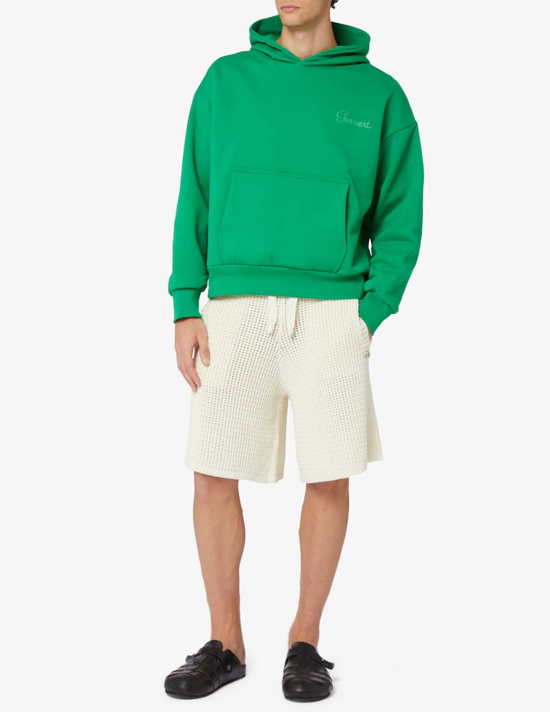 rinascente Garment Workshop Hoodie double layer embroidered