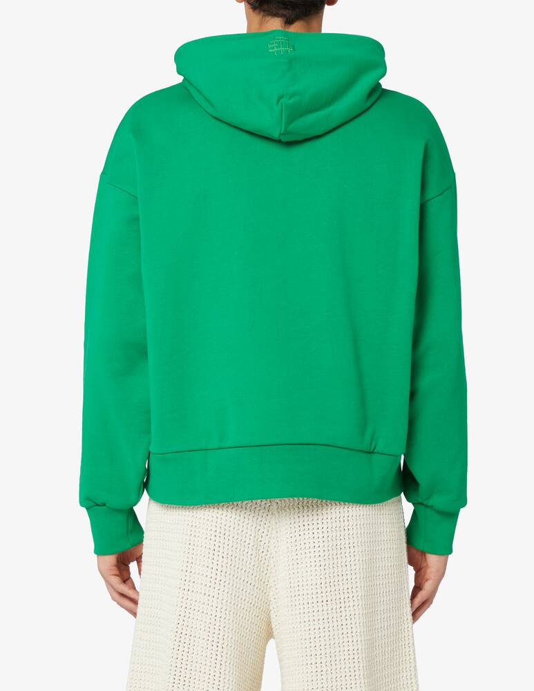 rinascente Garment Workshop Hoodie double layer embroidered