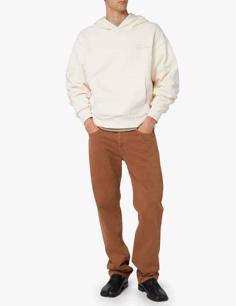 rinascente Garment Workshop Hoodie double layer embroidered