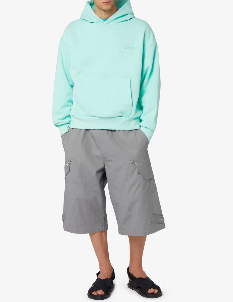 rinascente Garment Workshop Hoodie double layer embroidered