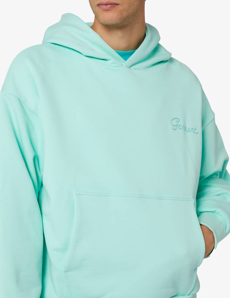 rinascente Garment Workshop Hoodie double layer embroidered