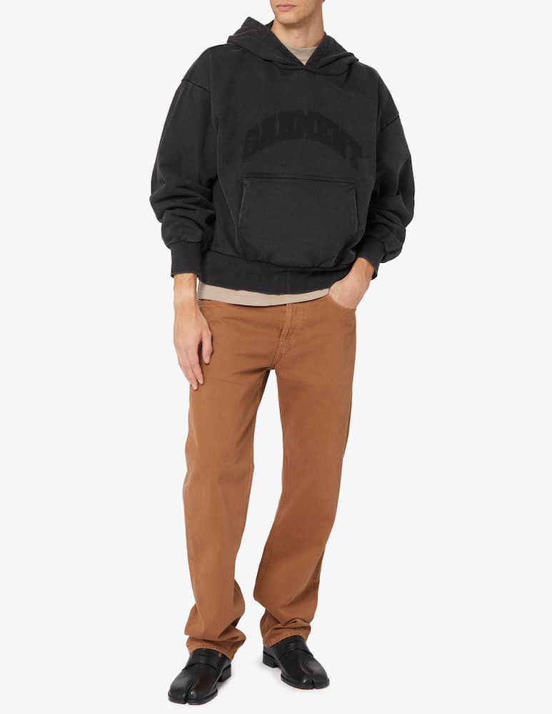 rinascente Garment Workshop Hoodie faded logo