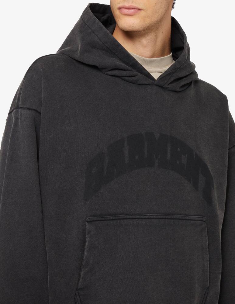 rinascente Garment Workshop Hoodie faded logo