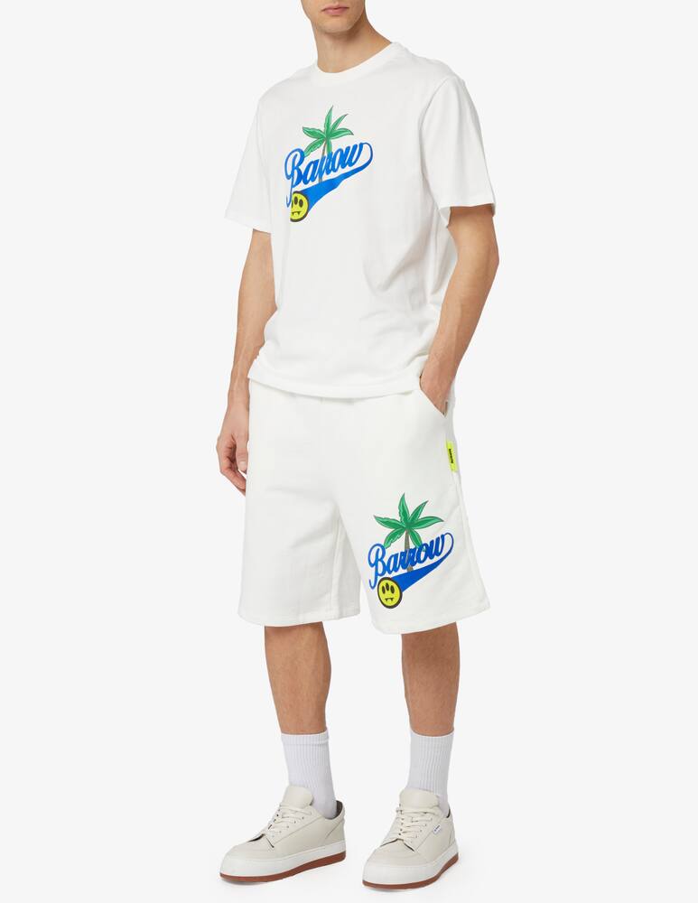 rinascente Barrow Pantaloncini tuta white palma