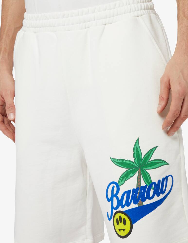 rinascente Barrow Pantaloncini tuta white palma