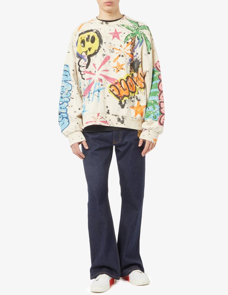 Barrow Crewneck jumper smile palma - picture 2 Barrow Crewneck jumper smile palma - picture 2