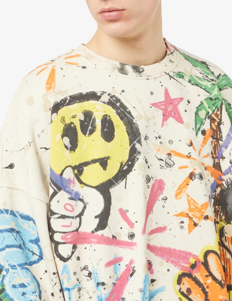 rinascente Barrow Crewneck jumper smile palma