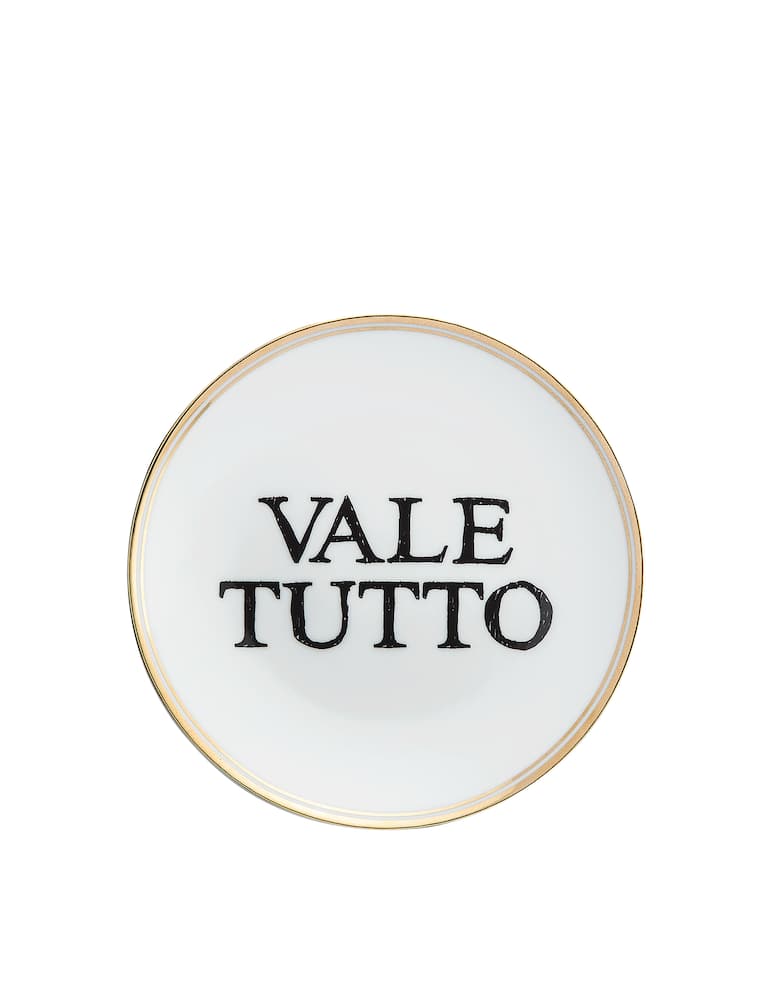rinascente Bitossi Piatto Vale Tutto La Tavola Scomposta - Bianco