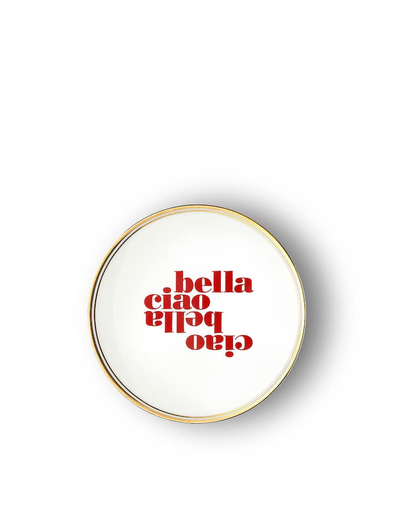 Bitossi Piatto 17cm Messaggio - immagine 1 Bitossi Piatto 17cm Messaggio - immagine 1