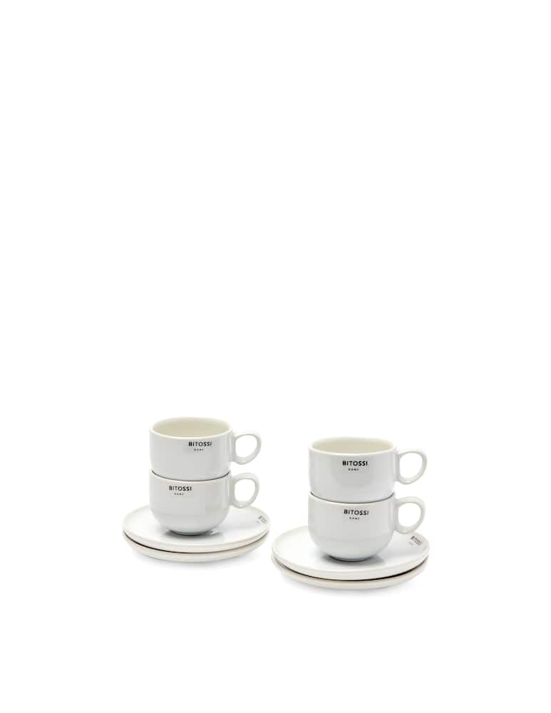 rinascente Bitossi Sorbetto Coffee Cups Set 4 pieces
