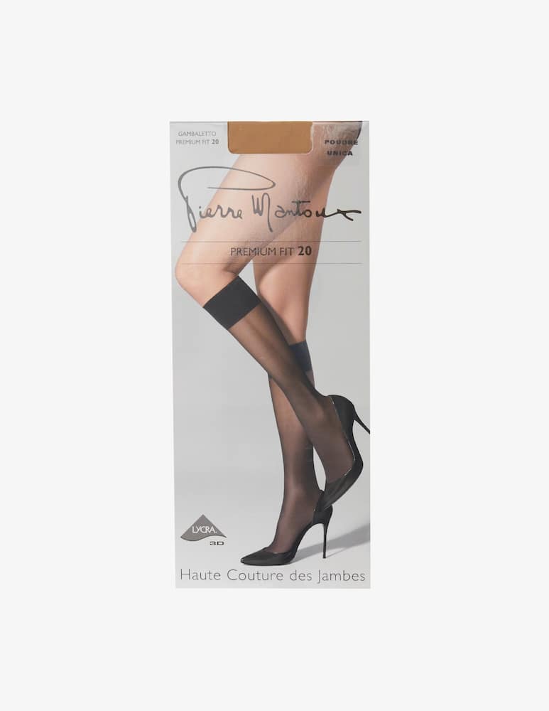 Pierre Mantoux Gambaletto premium fit 20 den - immagine 1 Pierre Mantoux Gambaletto premium fit 20 den - immagine 1