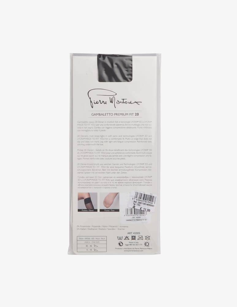 Pierre Mantoux Premium fit knee-high socks 20 den - picture 2 Pierre Mantoux Premium fit knee-high socks 20 den - picture 2