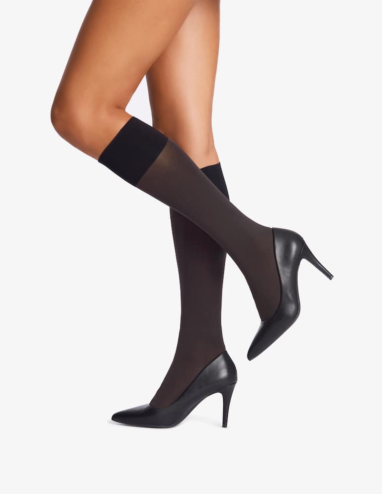 Pierre Mantoux Gambaletto premium fit 40 den - immagine 1 Pierre Mantoux Gambaletto premium fit 40 den - immagine 1