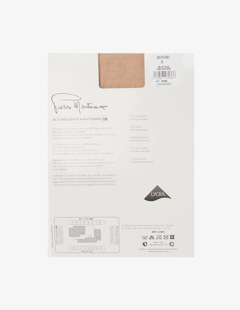 Pierre Mantoux Stockings Avantguard 20 - picture 2 Pierre Mantoux Stockings Avantguard 20 - picture 2
