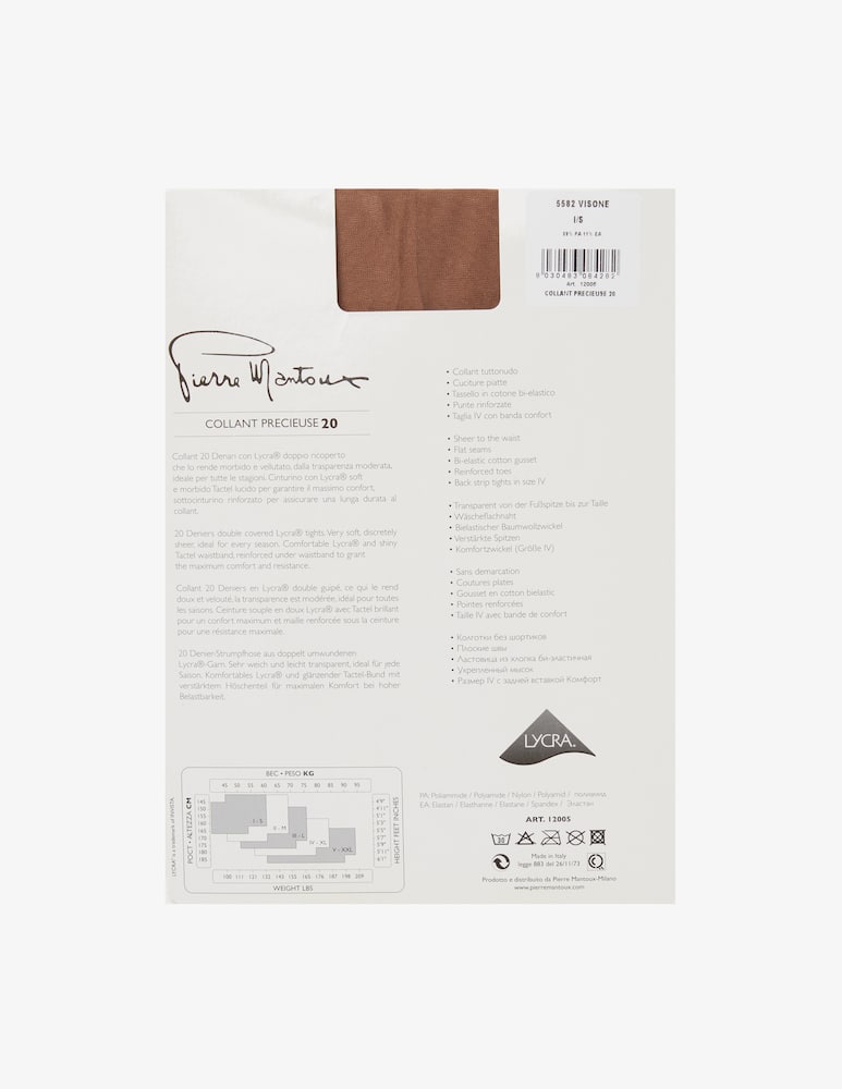 rinascente Pierre Mantoux Collant Precieuse 20