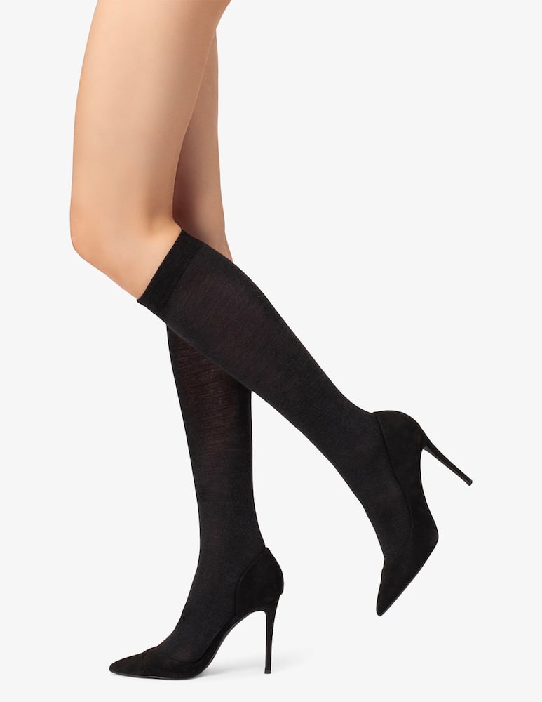 Pierre Mantoux Wool knee-high socks - picture 1 Pierre Mantoux Wool knee-high socks - picture 1